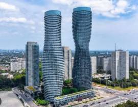 Two bed room condo for rent in Mississauga 