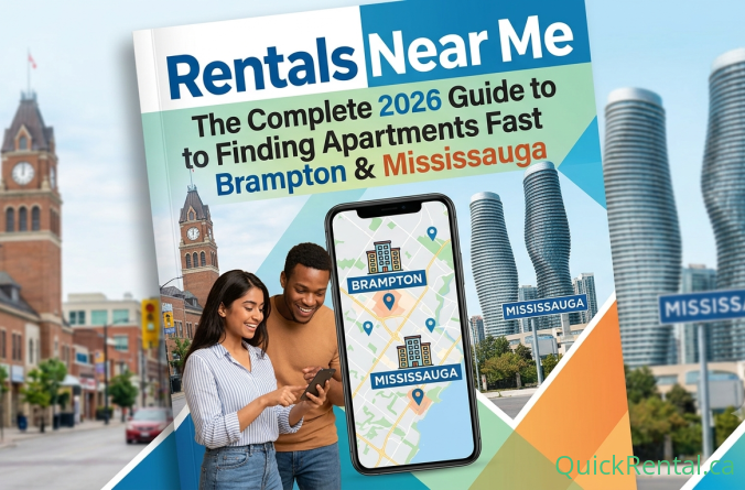 Rentals Near Me: The Complete 2026 Guide to Finding Apartments Fast in Brampton & Mississauga and GTA